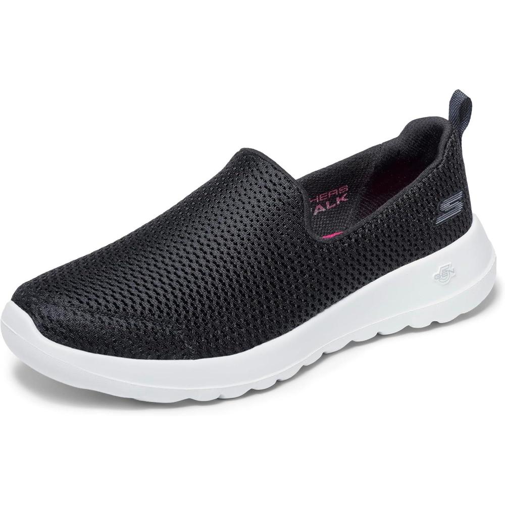 imageSkechers Womens Go Walk Joy Cushioning SneakersBlackWhite