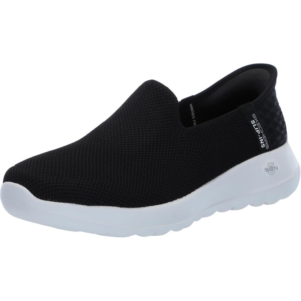imageSkechers Womens Go Walk Joy Vela Hands Free SlipinsBlackWhite