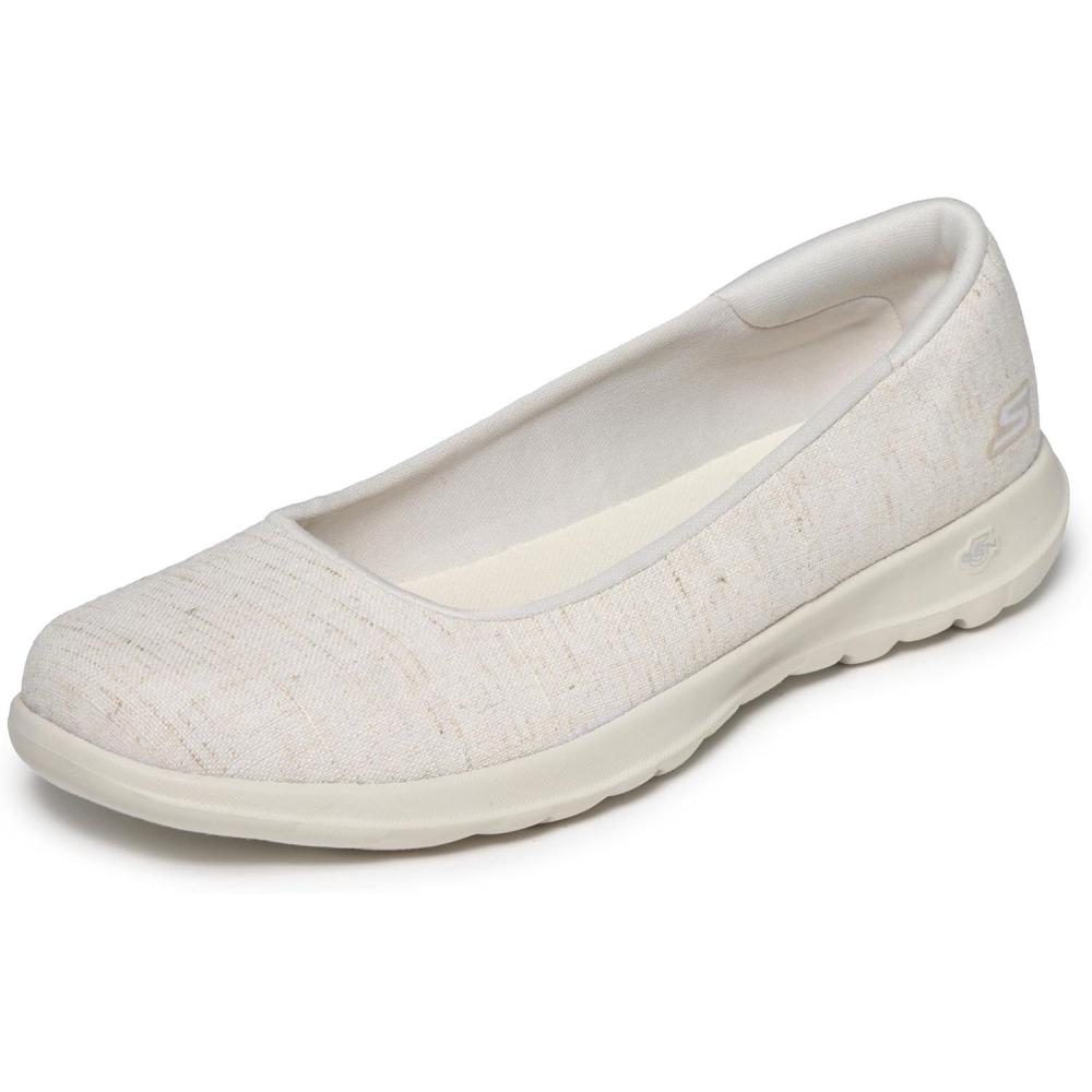 imageSkechers Womens Go Walk Lite Susie LoafersNatural