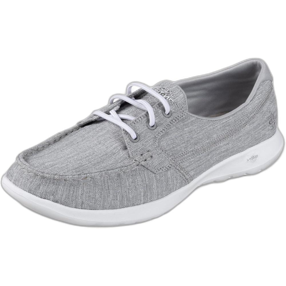 imageSkechers Womens Go Walk Lite15433 Boat ShoeGrey
