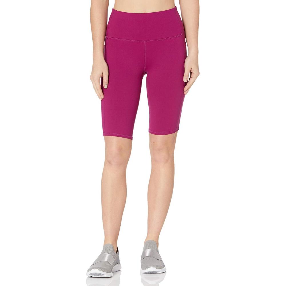 imageSkechers Womens Go Walk Slip Ins High Waisted 10quot Active Bike ShortMagenta