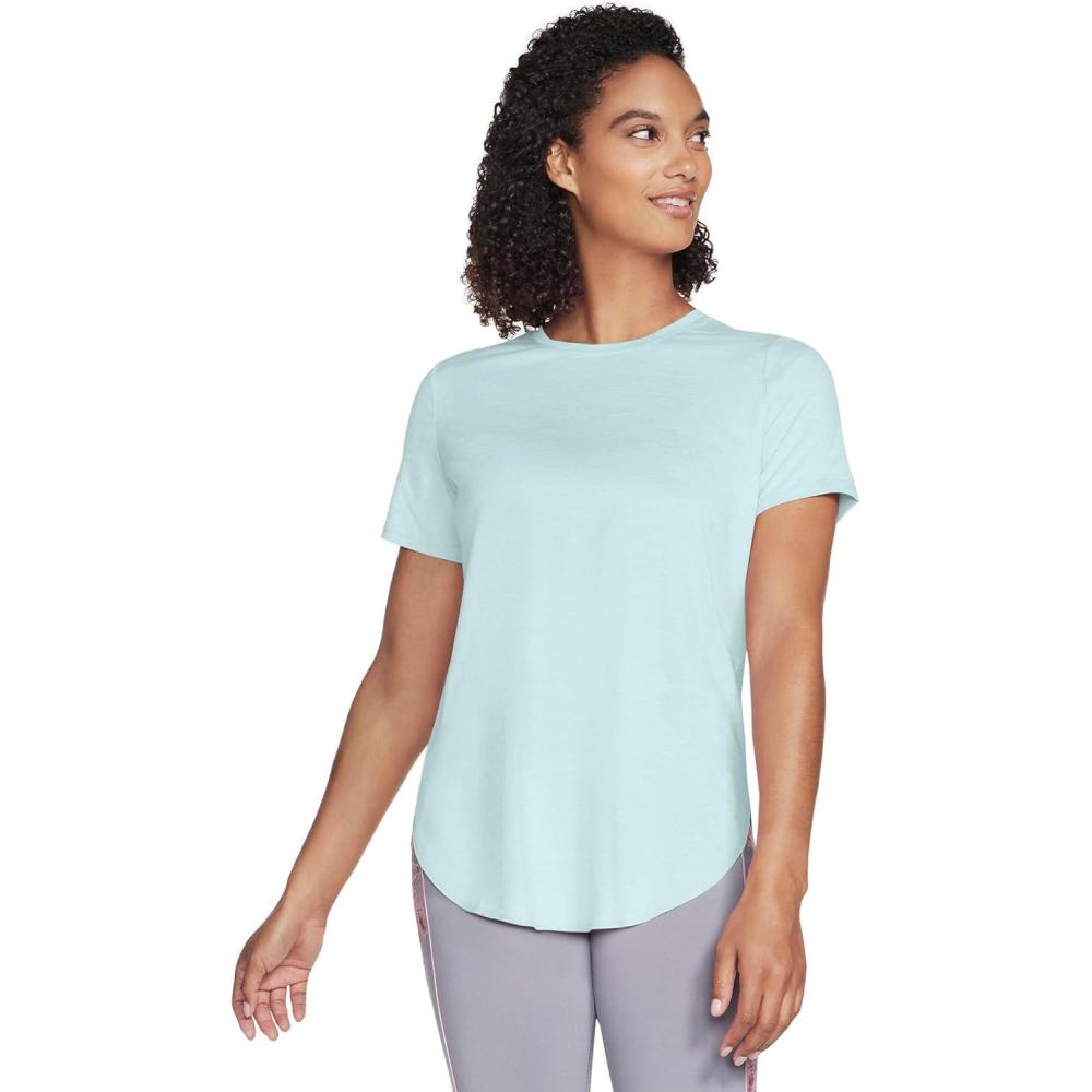 imageSkechers Womens Godri Swift Tunic TeeWater Ballet