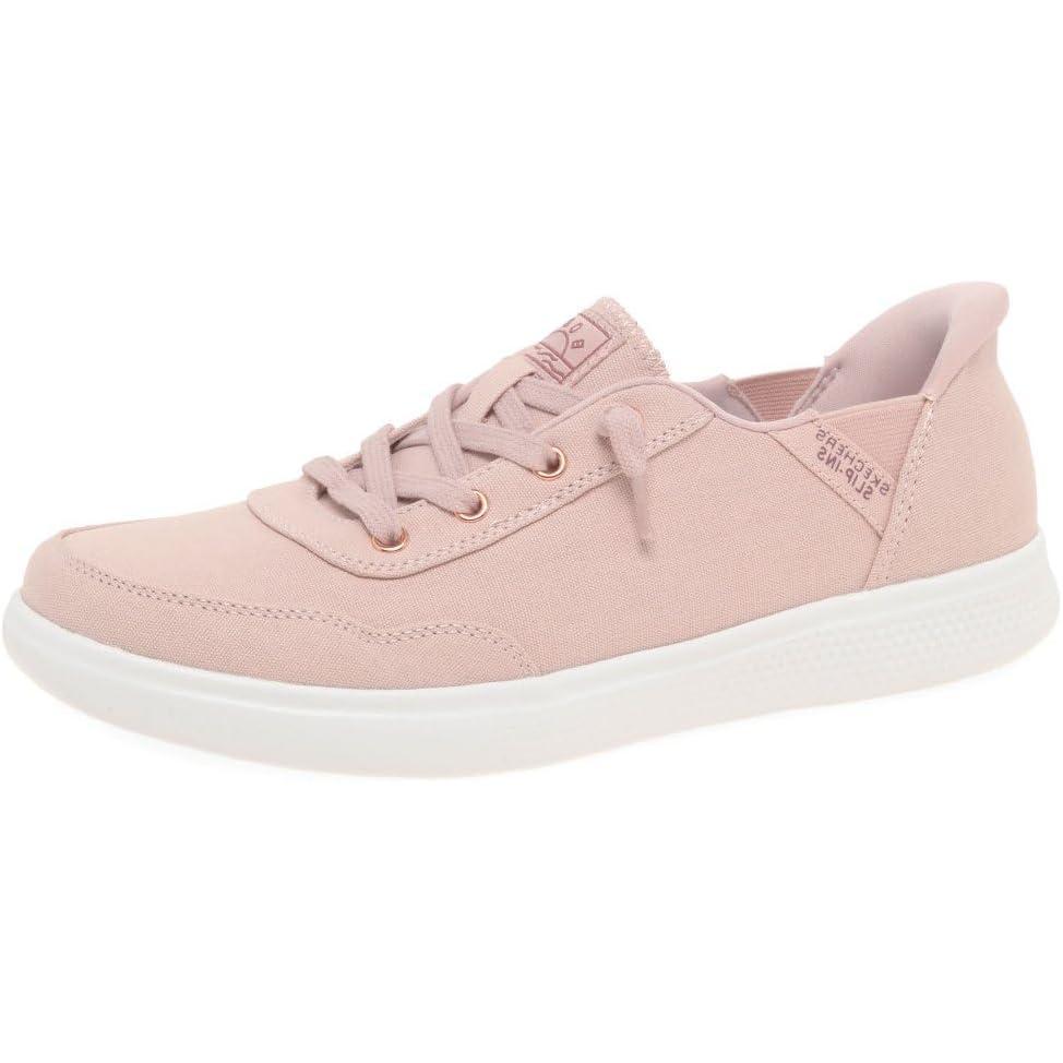imageSkechers Womens Hands Free SlipIns Skip Cute B Cute Sweet SneakerBlush Canvas