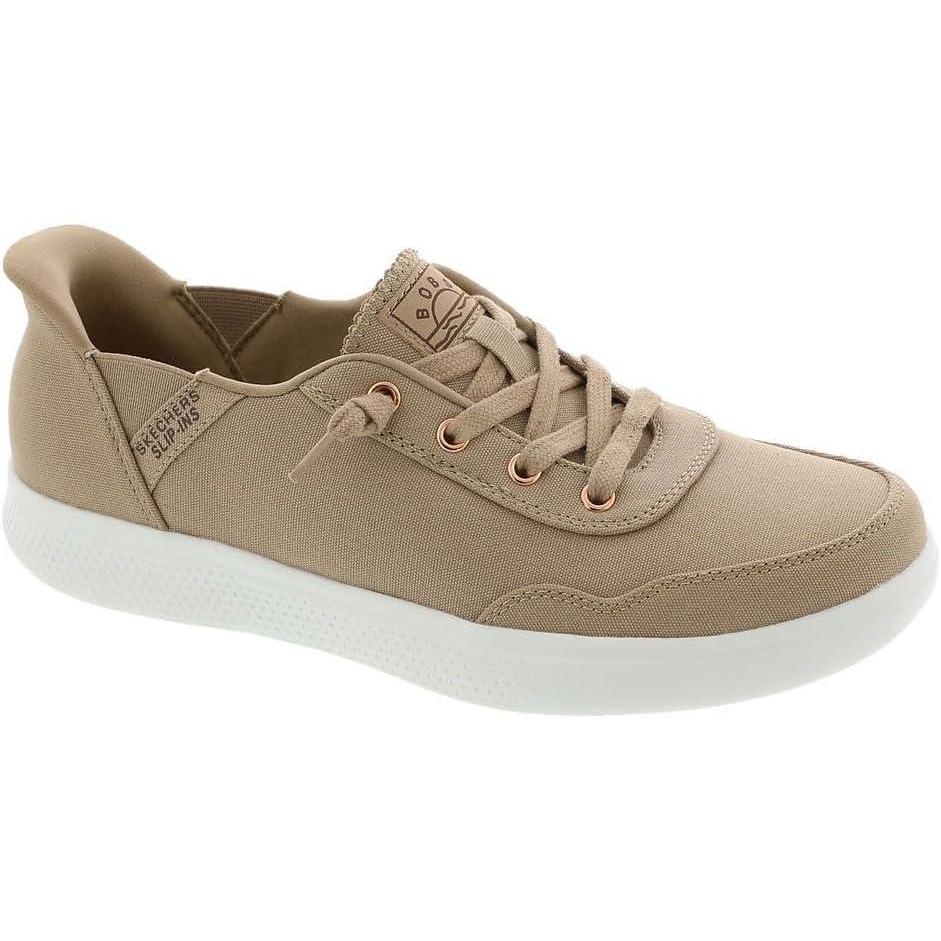 imageSkechers Womens Hands Free SlipIns Skip Cute  B Cute Sweet SneakerTan