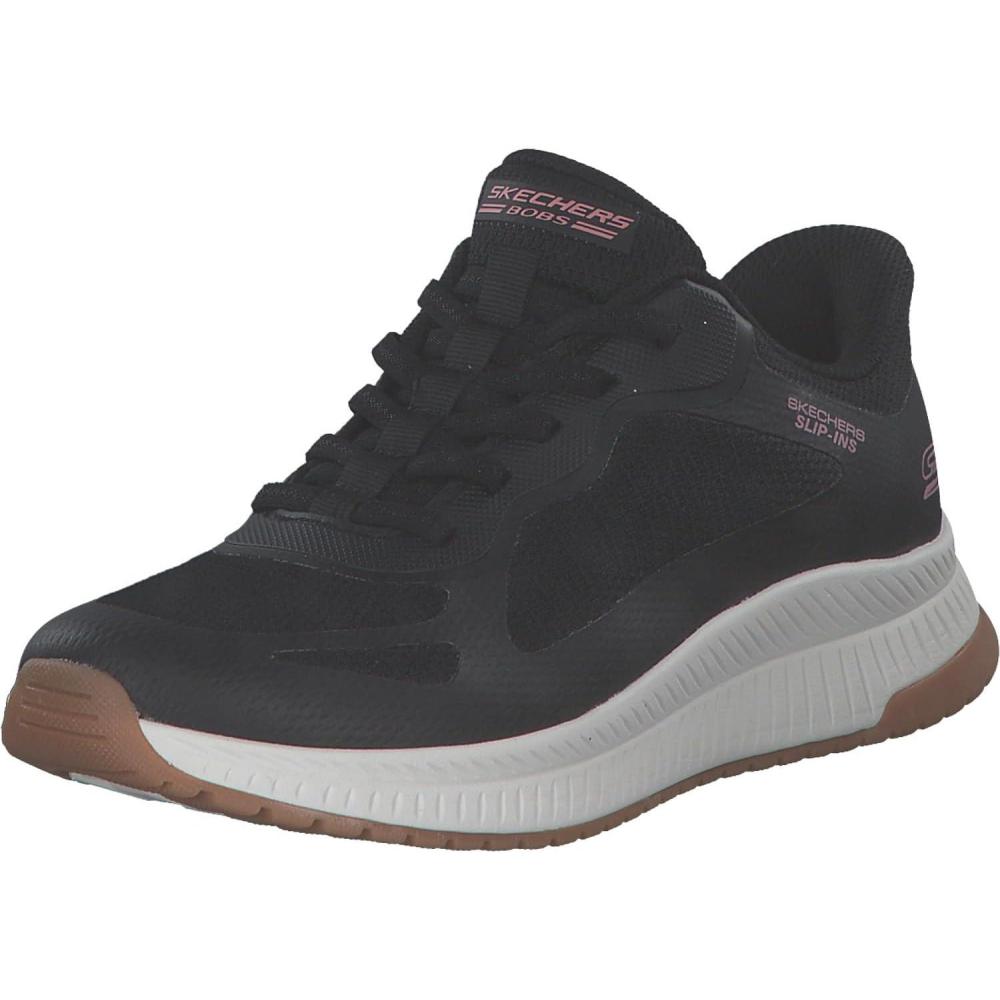 imageSkechers Womens Hands Free Slipins Bobs Squad 4 Staple LookBlack