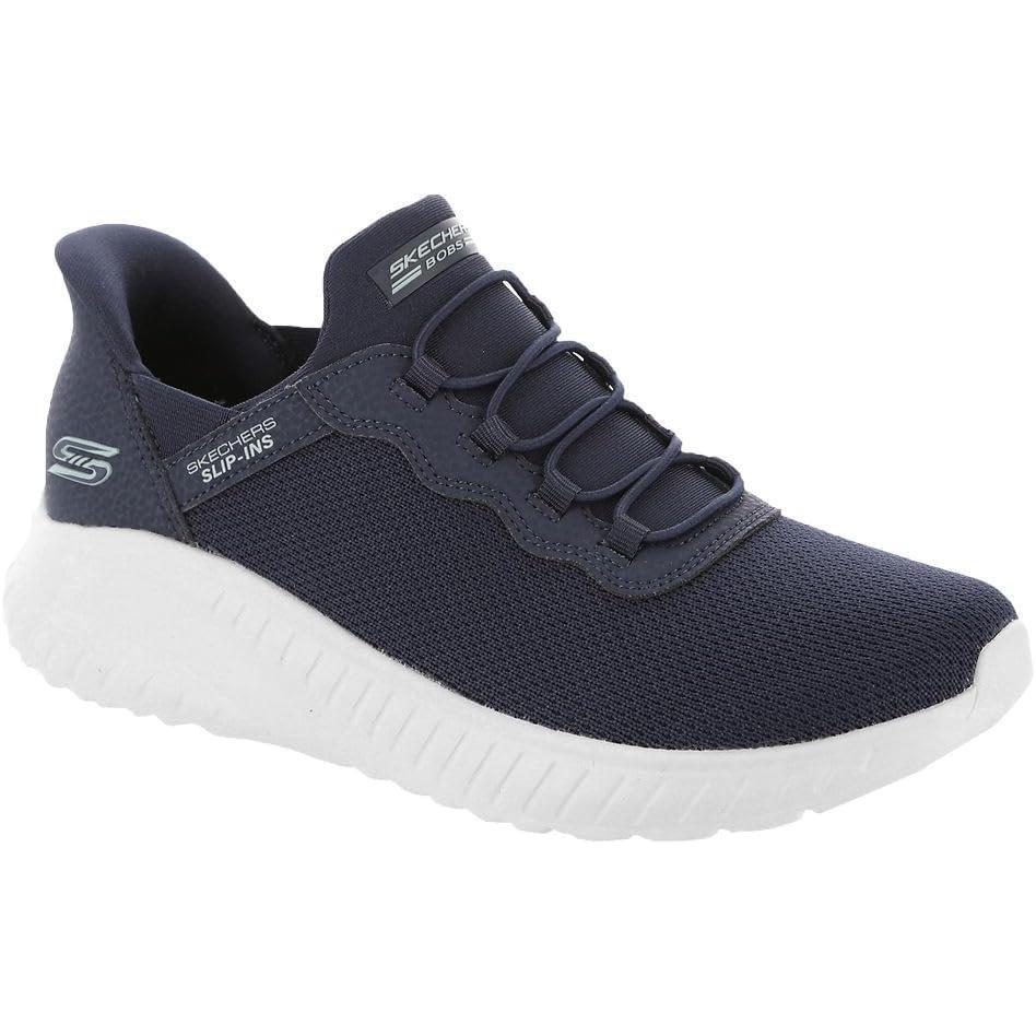 imageSkechers Womens Hands Free Slipins Bobs Squad Chaos Seize The HourNavy
