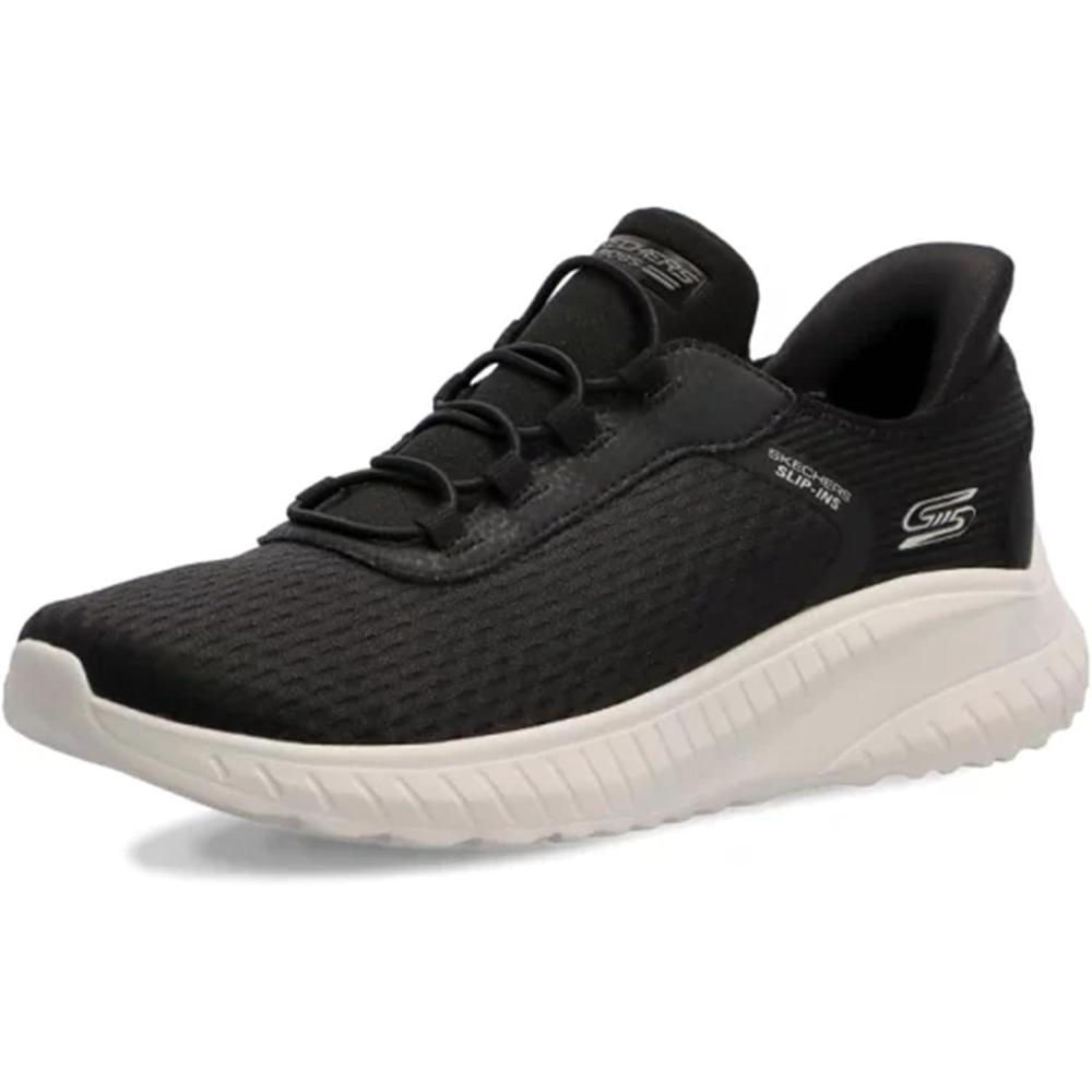 imageSkechers Womens Hands Free Slipins Bobs Squad Chaos SneakersBlack