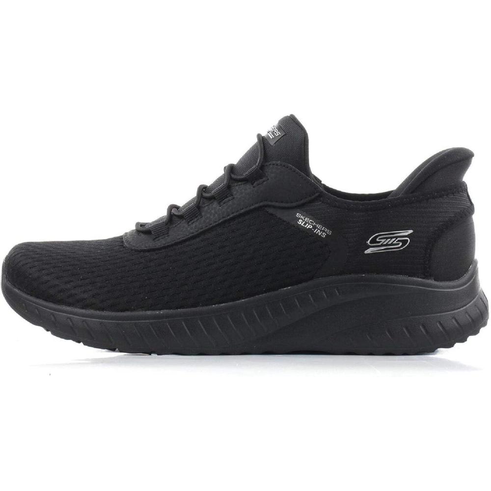 imageSkechers Womens Hands Free Slipins Bobs Squad Chaos SneakersBlackBlack
