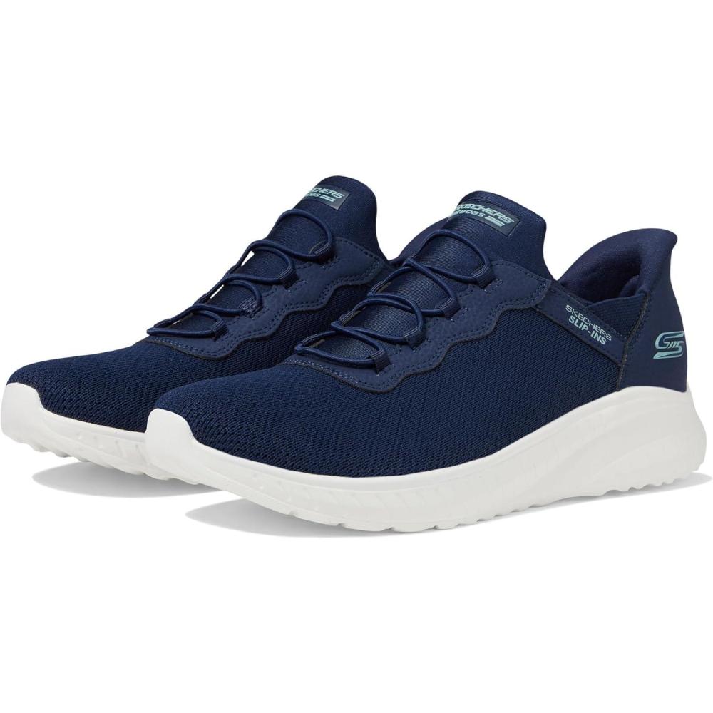 imageSkechers Womens Hands Free Slipins Bobs Squad Chaos SneakersNavy