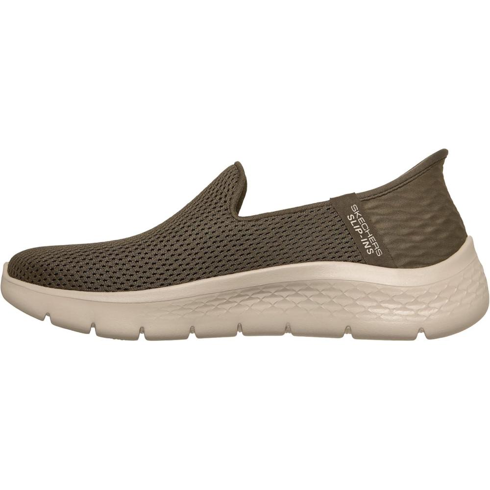 imageSkechers Womens Hands Free Slipins Go Walk Flex SneakersOlive