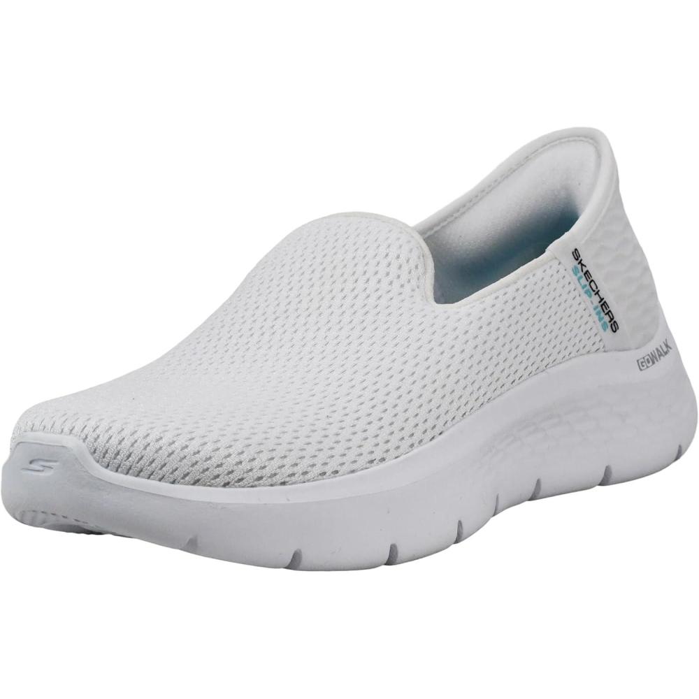 imageSkechers Womens Hands Free Slipins Go Walk Flex SneakersWhite