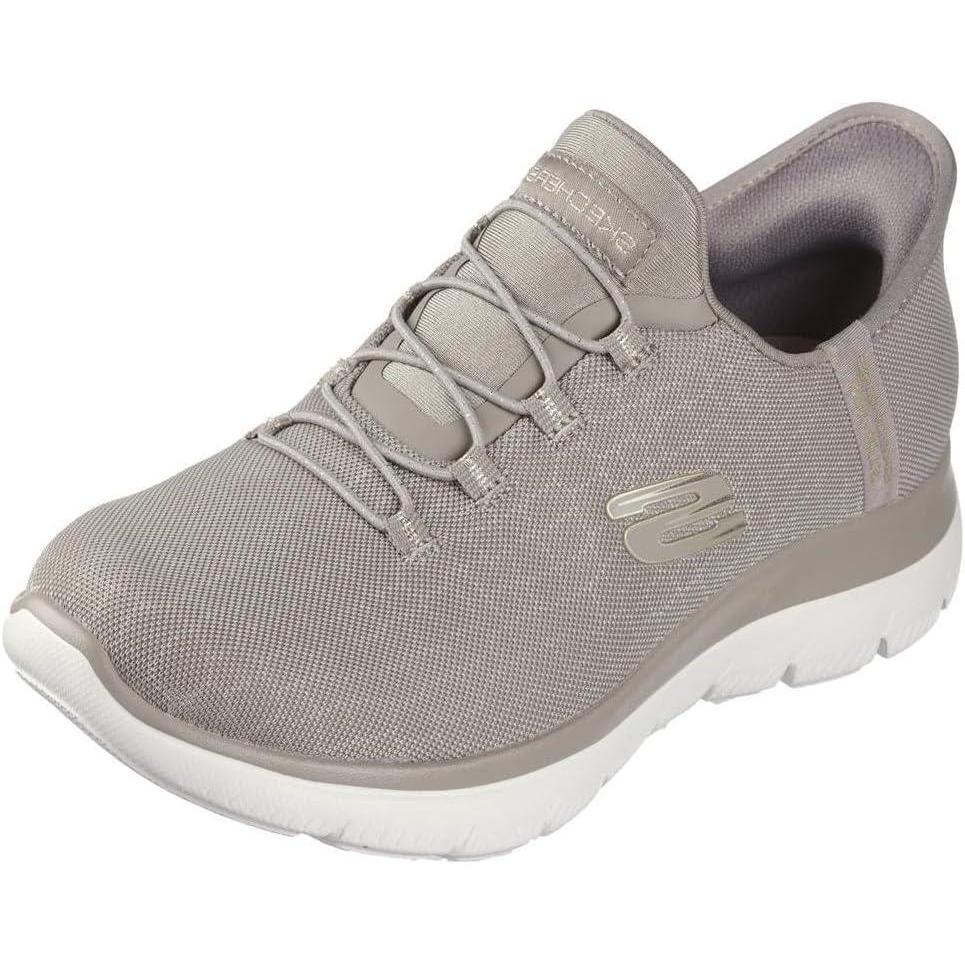 imageSkechers Womens Hands Free Slipins SummitsClassy NightTaupeGold