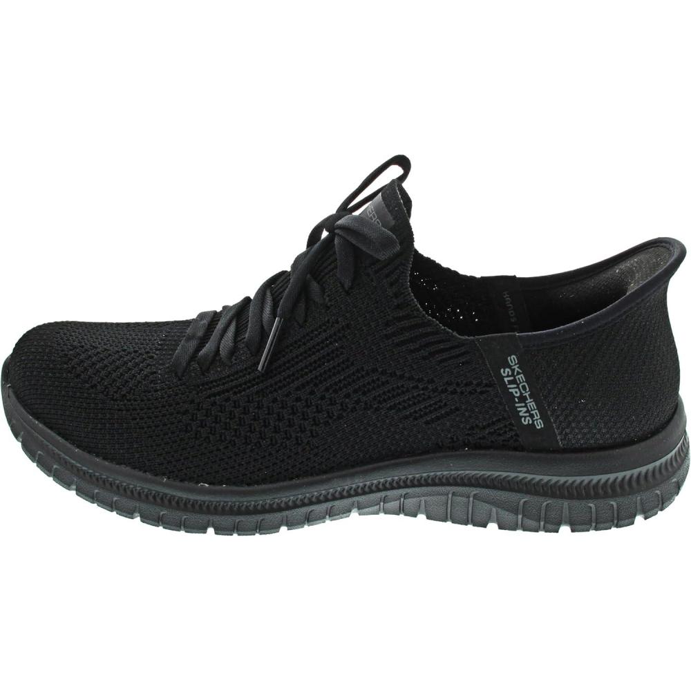 imageSkechers Womens Hands Free Slipins Virtue DivintyBlackBlackbbk