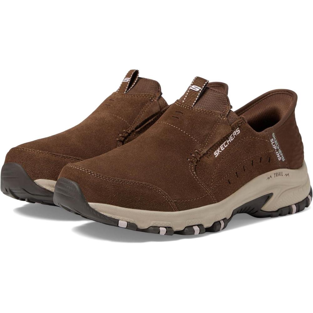 imageSkechers Womens Hillcrest Sunapee Hands Free SlipIn LoafersBrown