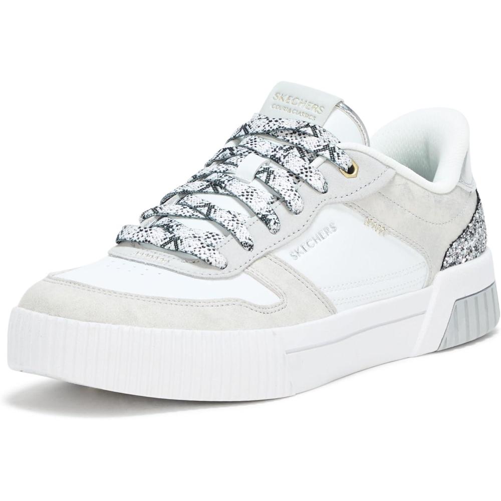 imageSkechers Womens Jade Hands Free Slipins SneakersWhiteSilver