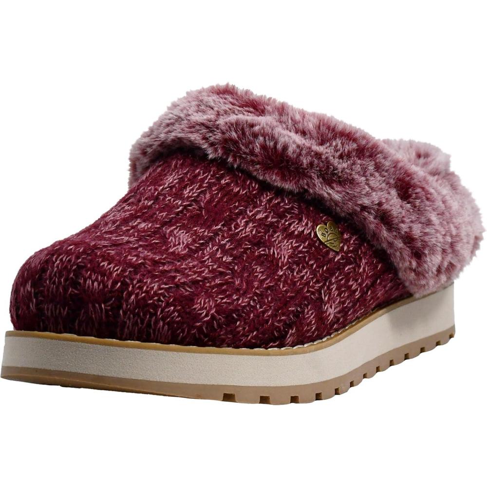 imageSkechers Womens Keepsakes Ice Angel SlipperBurgundy