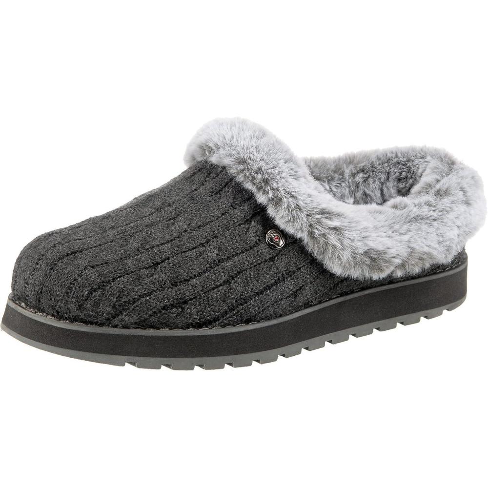 imageSkechers Womens Keepsakes Ice Angel SlipperCharcoal