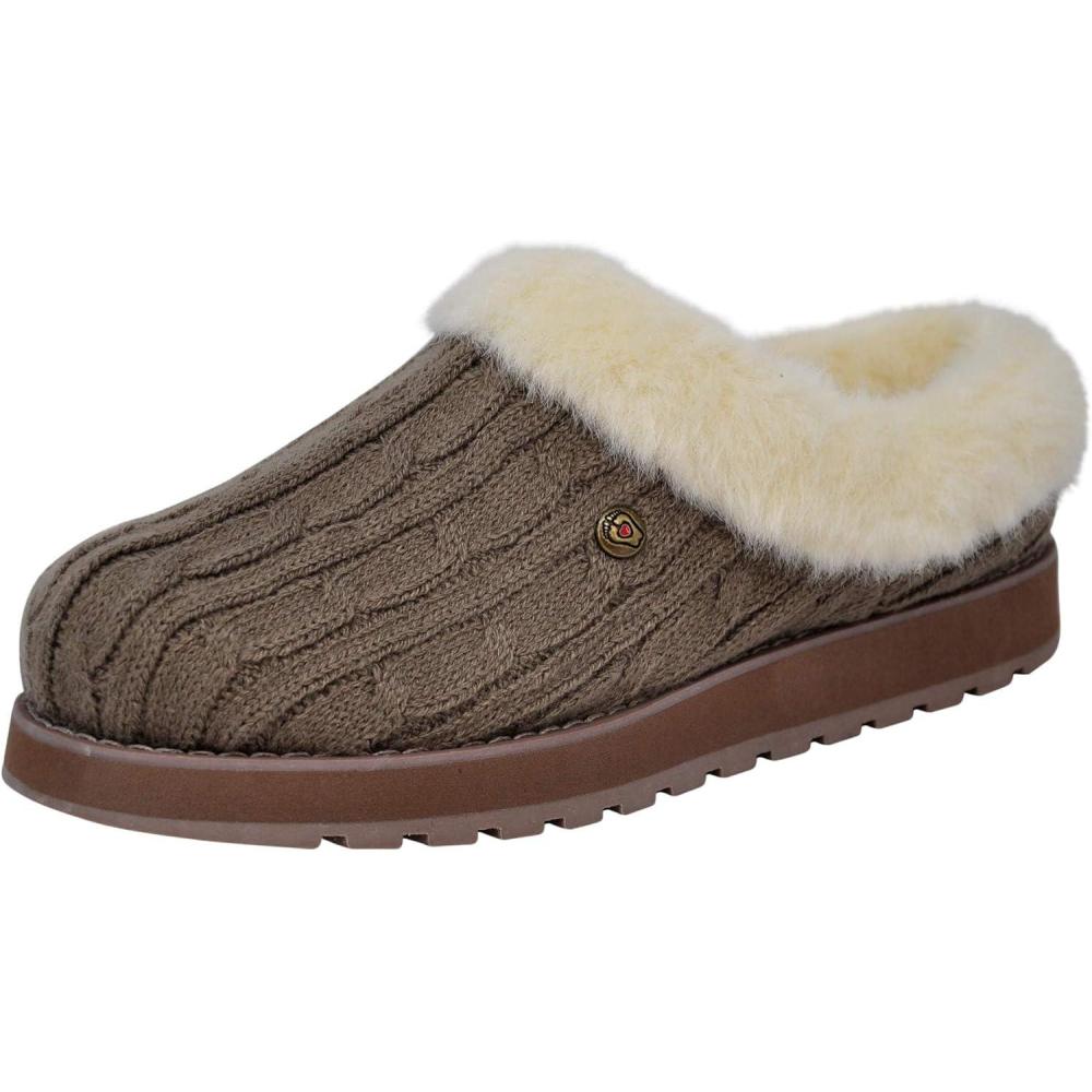 imageSkechers Womens Keepsakes Ice Angel SlipperTaupeNatural