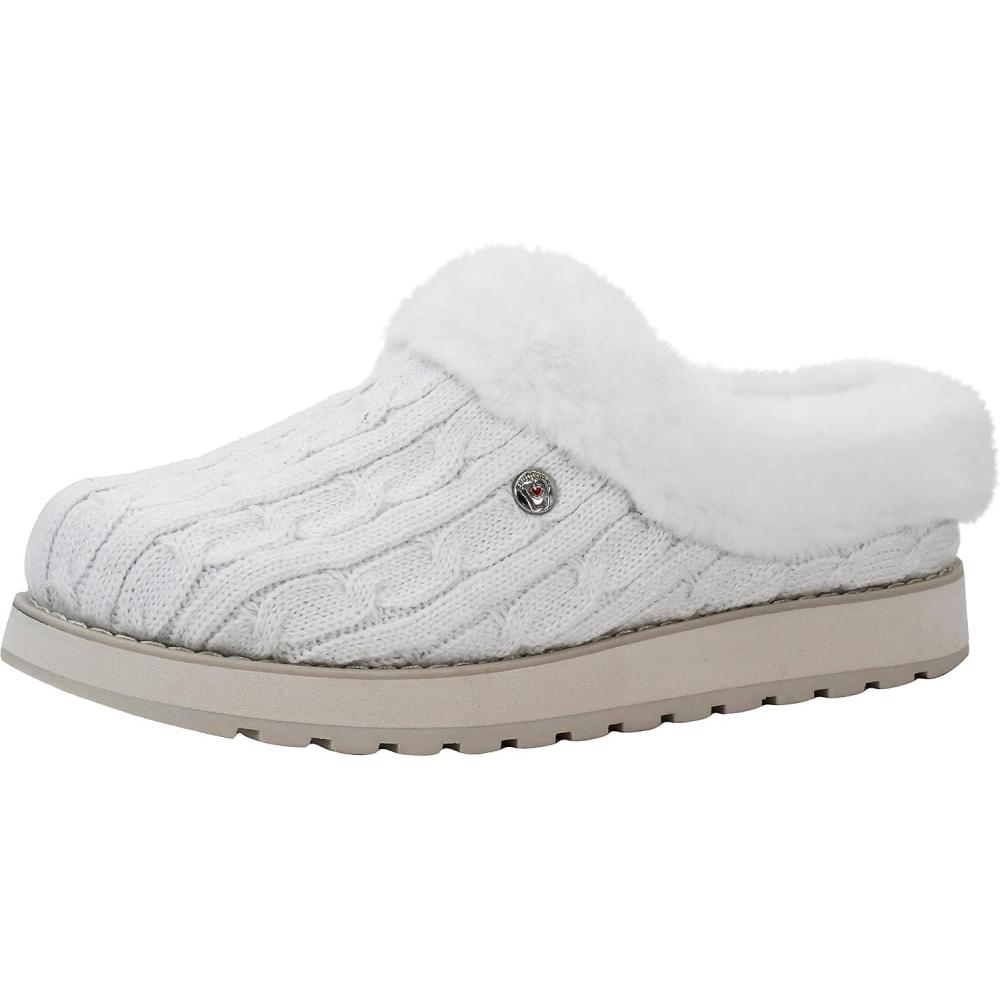 imageSkechers Womens Keepsakes Ice Angel SlipperWhite