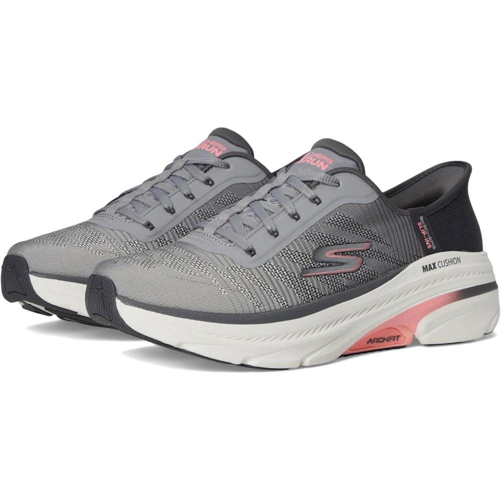 imageSkechers Womens Max Cushioning Arch Fit 20 Adelphi Hands Free SlipinsGrayCoral