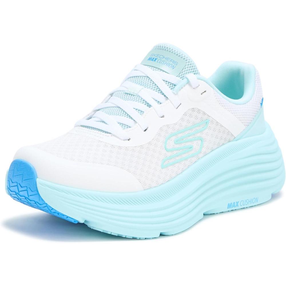 imageSkechers Womens Max Cushioning Endeavour CanovaWhiteLight Blue