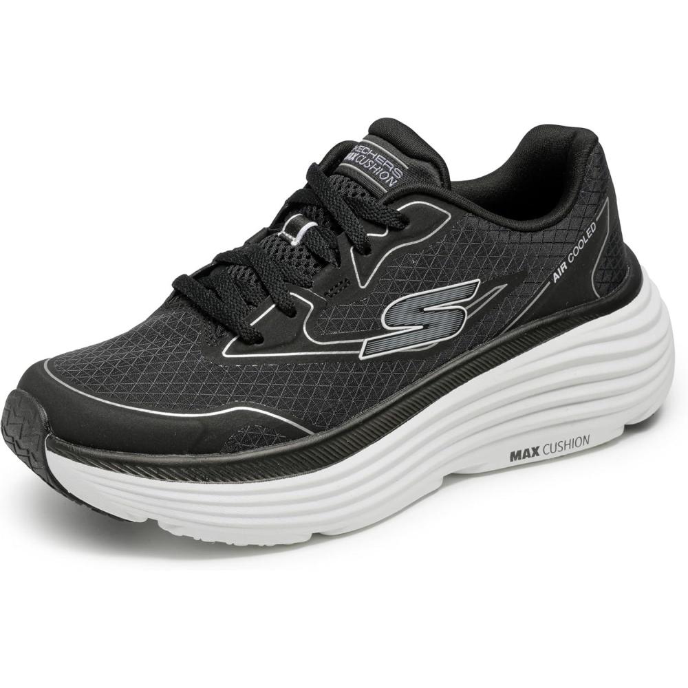 imageSkechers Womens Max Cushioning Endeavour GallowayBlackSilver