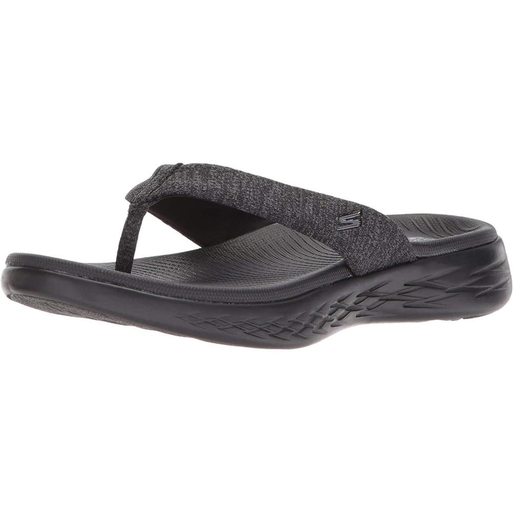 imageSkechers Womens OnThego 600Preferred FlipFlopBlack