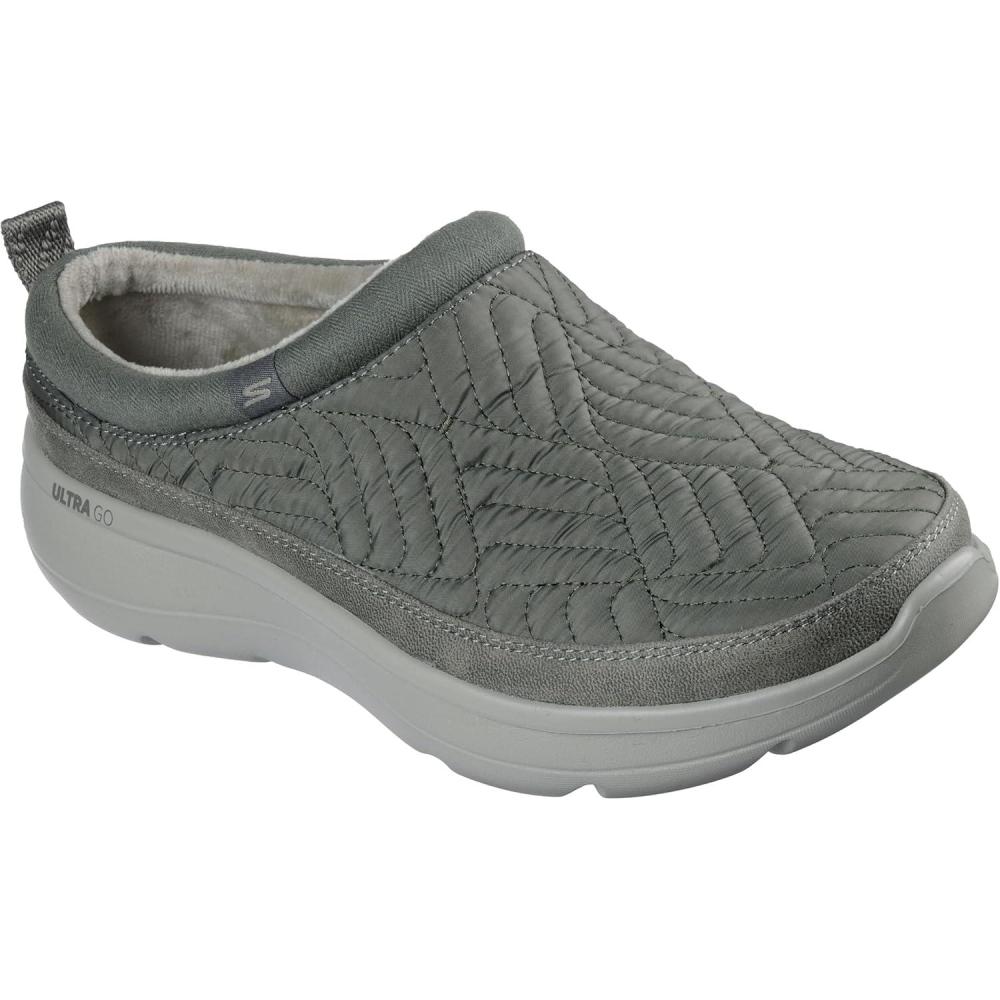 imageSkechers Womens OnThego Encore Quilted Nylon Mule SlipperOlive