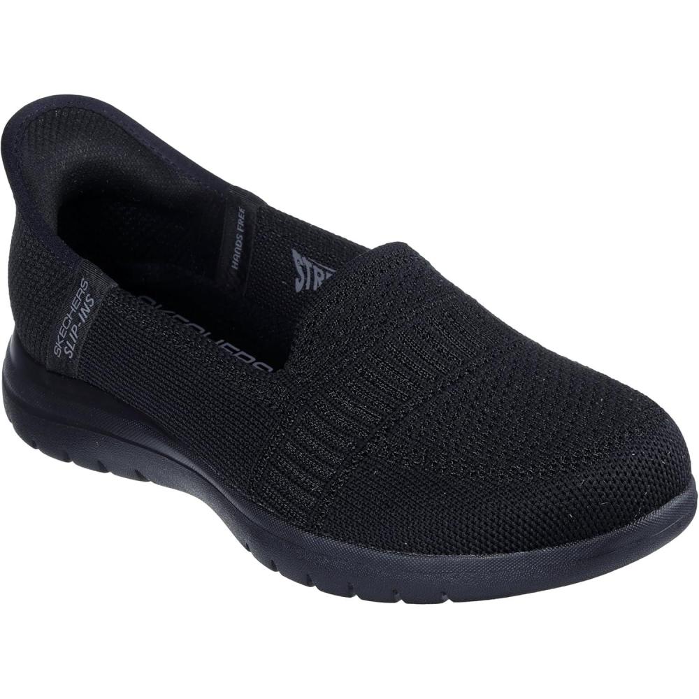 imageSkechers Womens OnThego Flex Camellia Hands Free SlipinsBlack