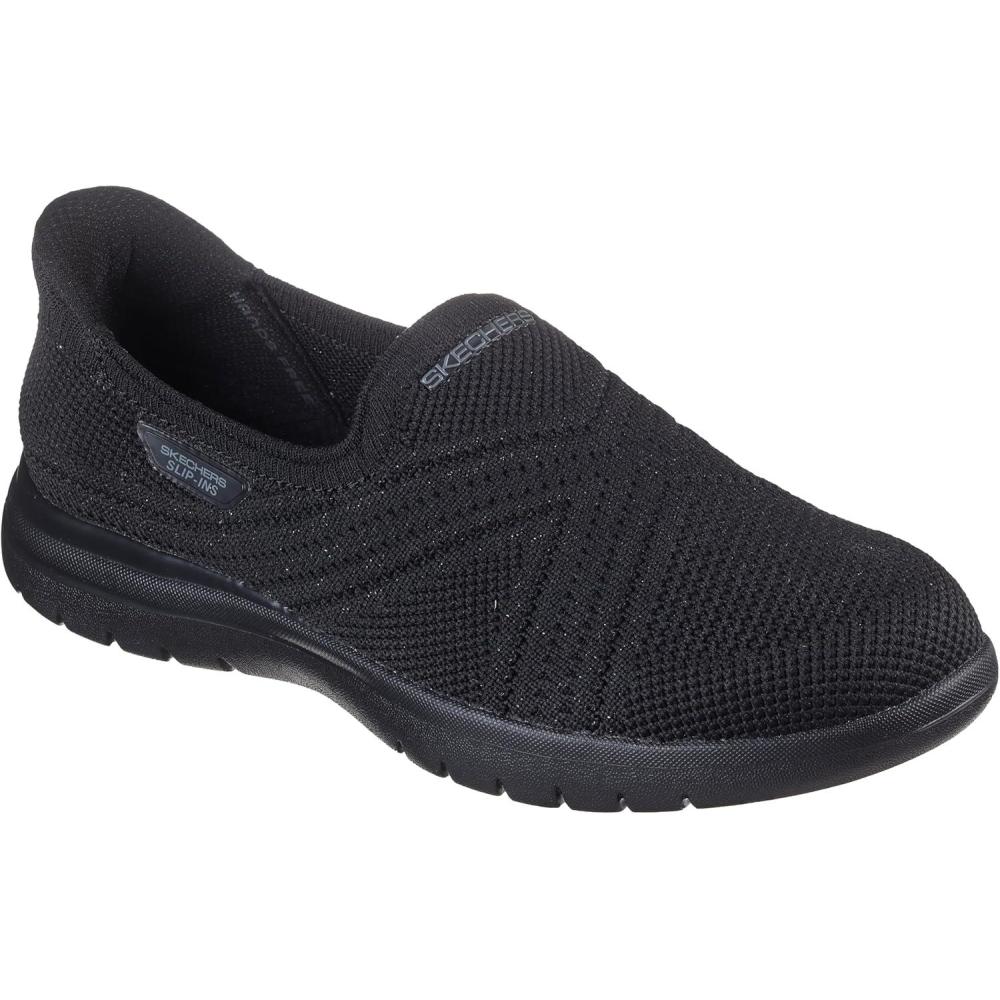 imageSkechers Womens OnThego Flex Excellency Hands Free SlipinsBlackBlack