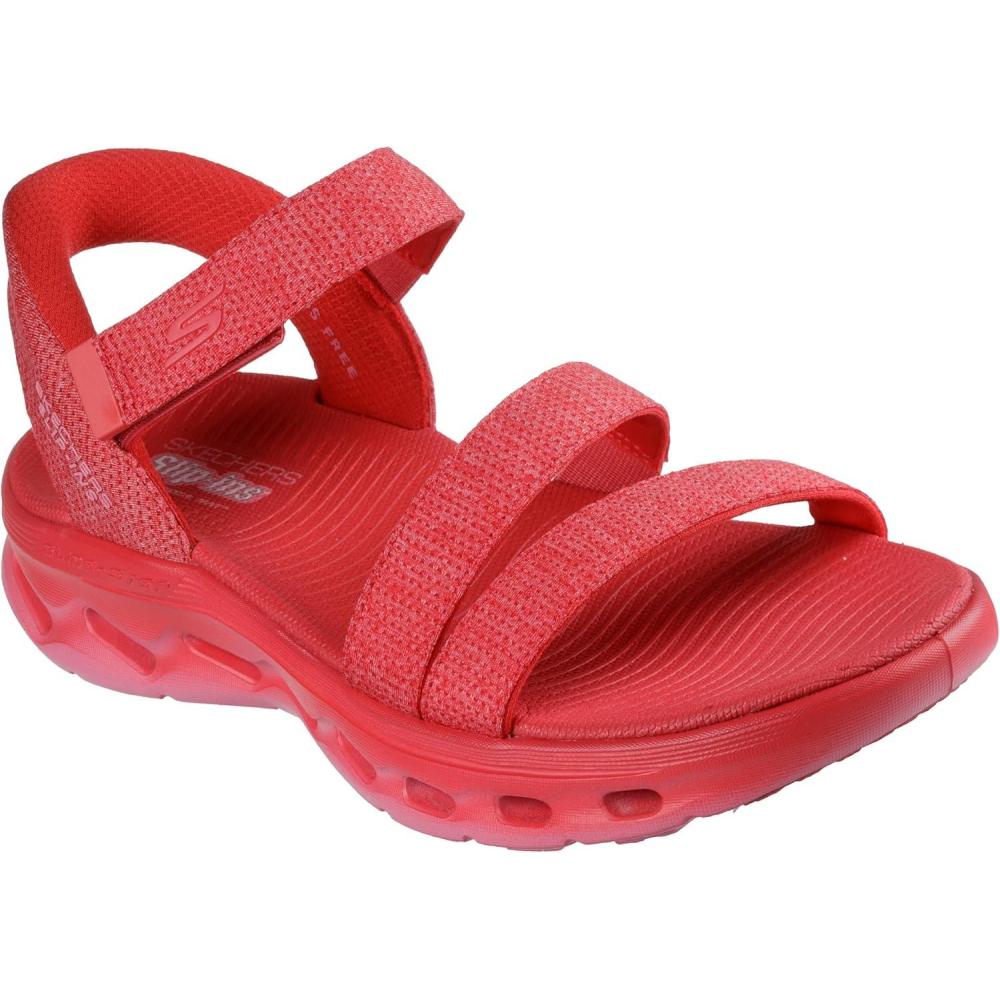 imageSkechers Womens OnThego Glide Step 20 Hands Free Slipins Sandal GiselleRed
