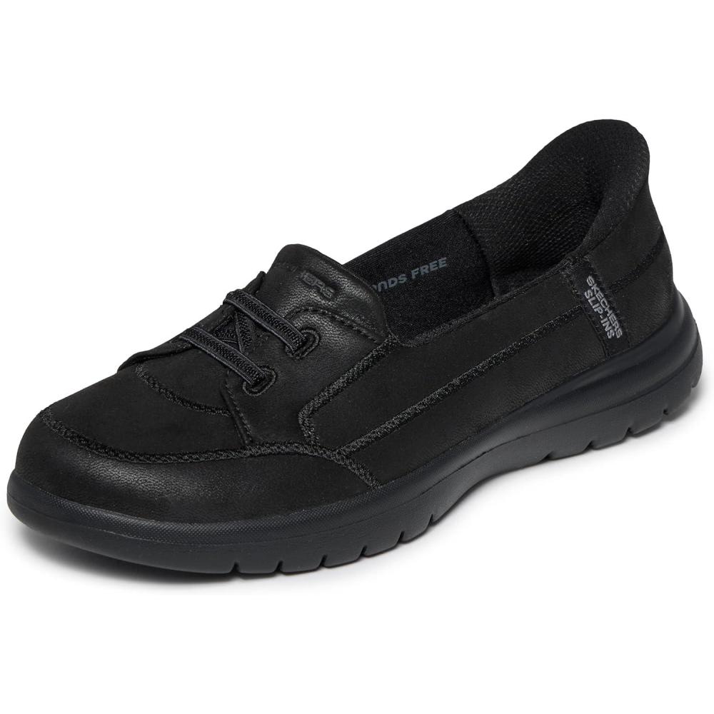 imageSkechers Womens Onthego Flex Perform Tex Hands Free Slipin LoafersBlack