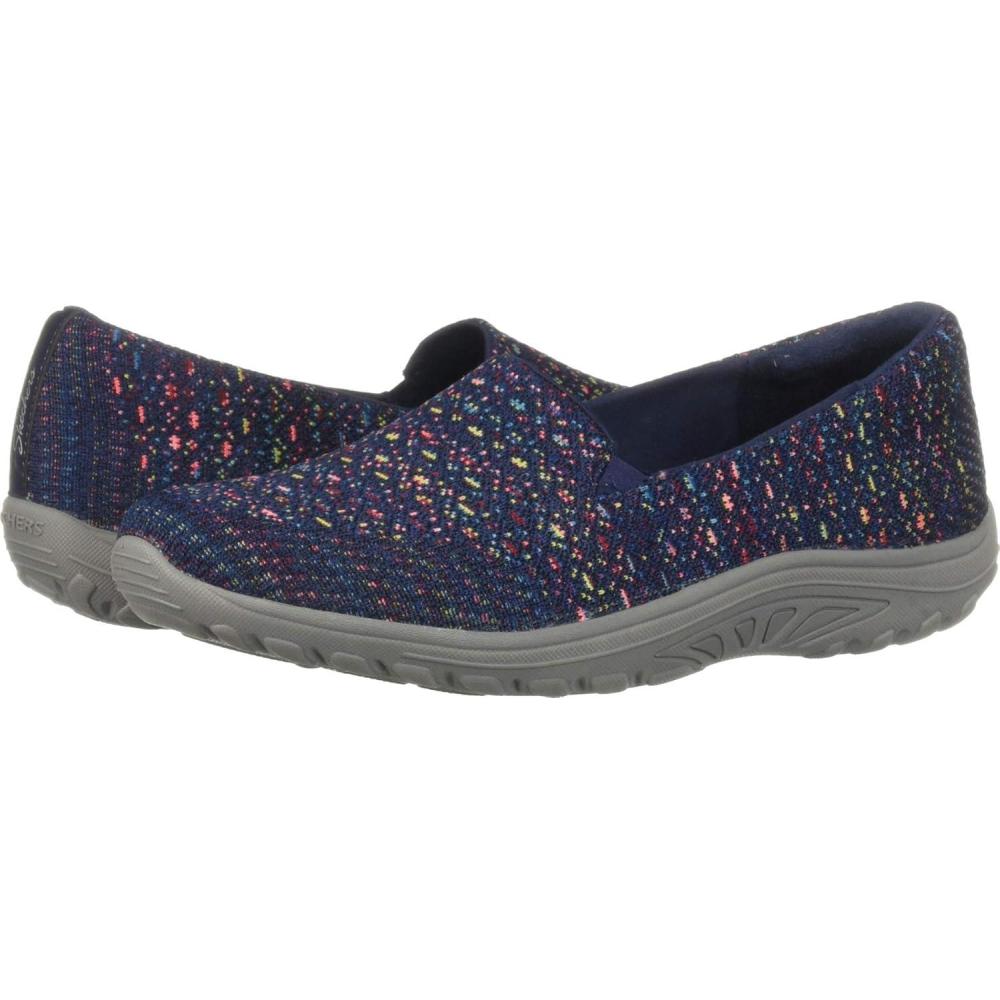 imageSkechers Womens Reggae FestWicker Loafer FlatNavy