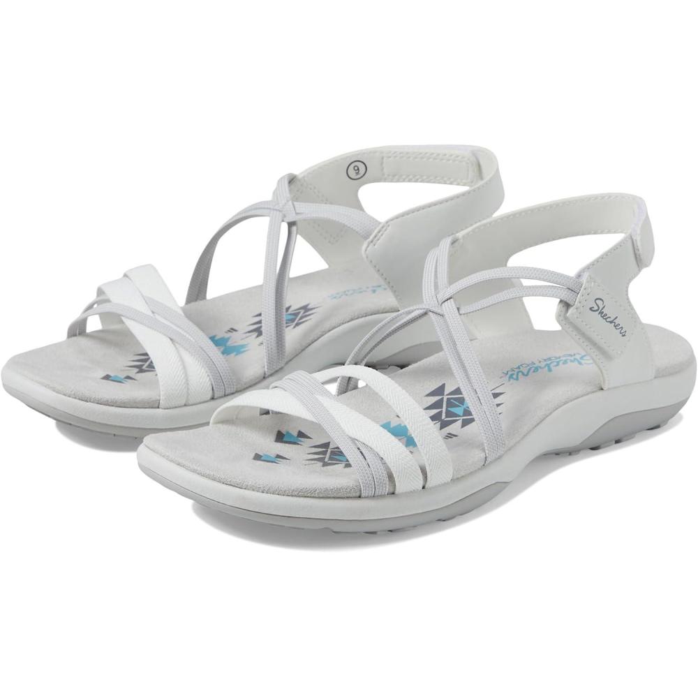imageSkechers Womens Reggae Slim Takes Two SandalWhite