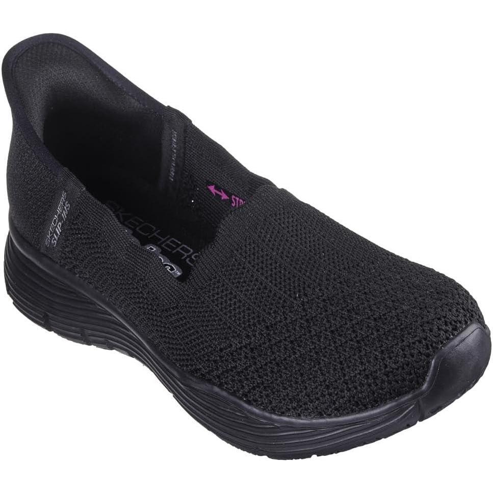imageSkechers Womens Seager Believe It Hands Free SlipinsBlack