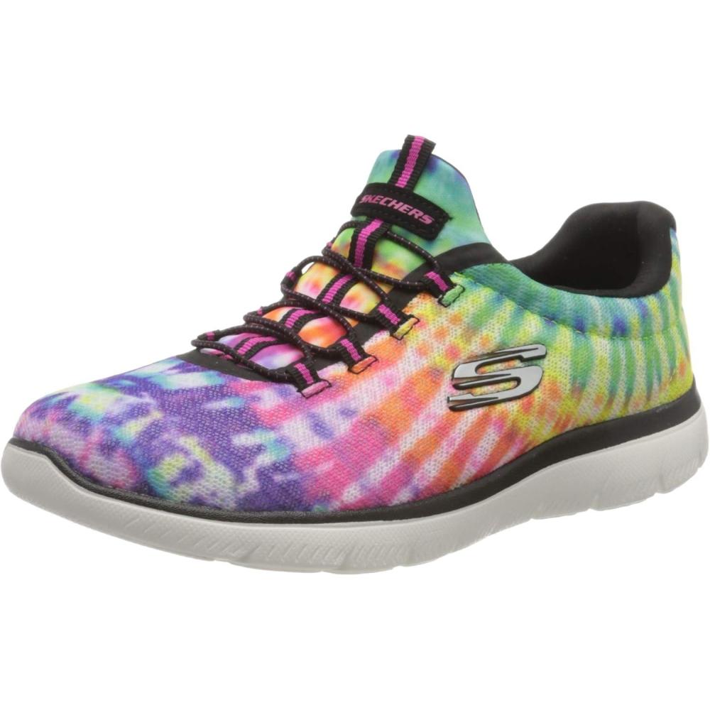 imageSkechers Womens Summits Quick Getaway SneakerBlack Multi