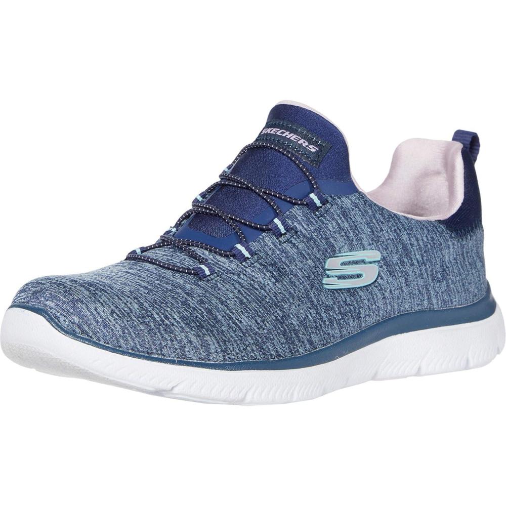imageSkechers Womens Summits Quick Getaway SneakerNavyLight Blue