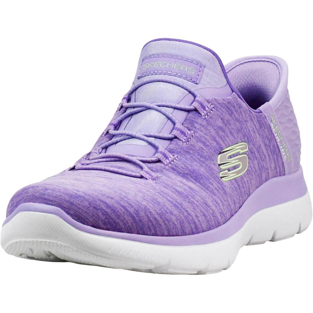 imageSkechers Womens Summits Dazzling Haze Hands Free Slip In SneakersLavender