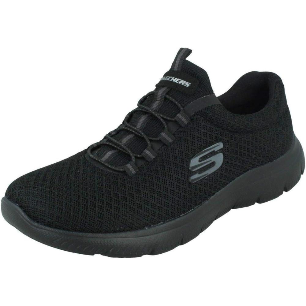 imageSkechers Womens Summitstop PlayerBlackBlackbbk