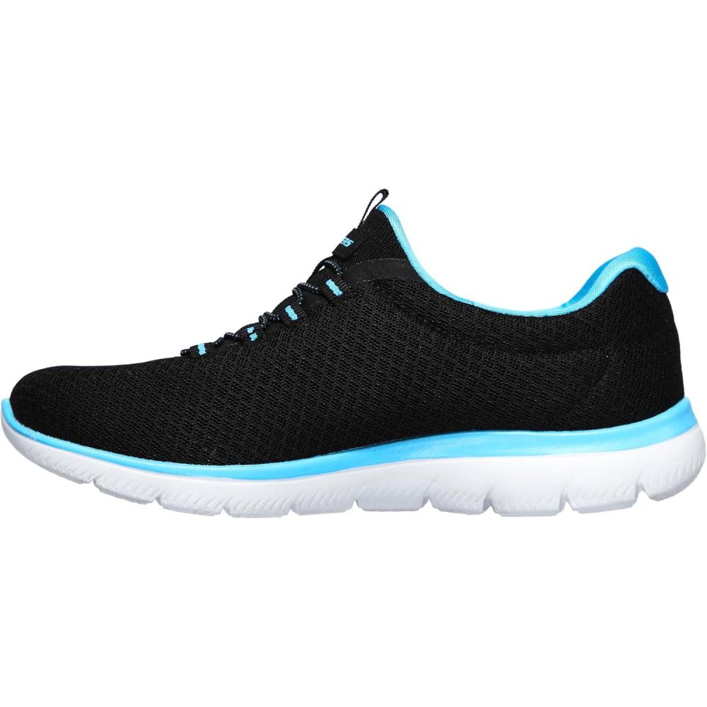 imageSkechers Womens Summitstop PlayerBlackTurquoise