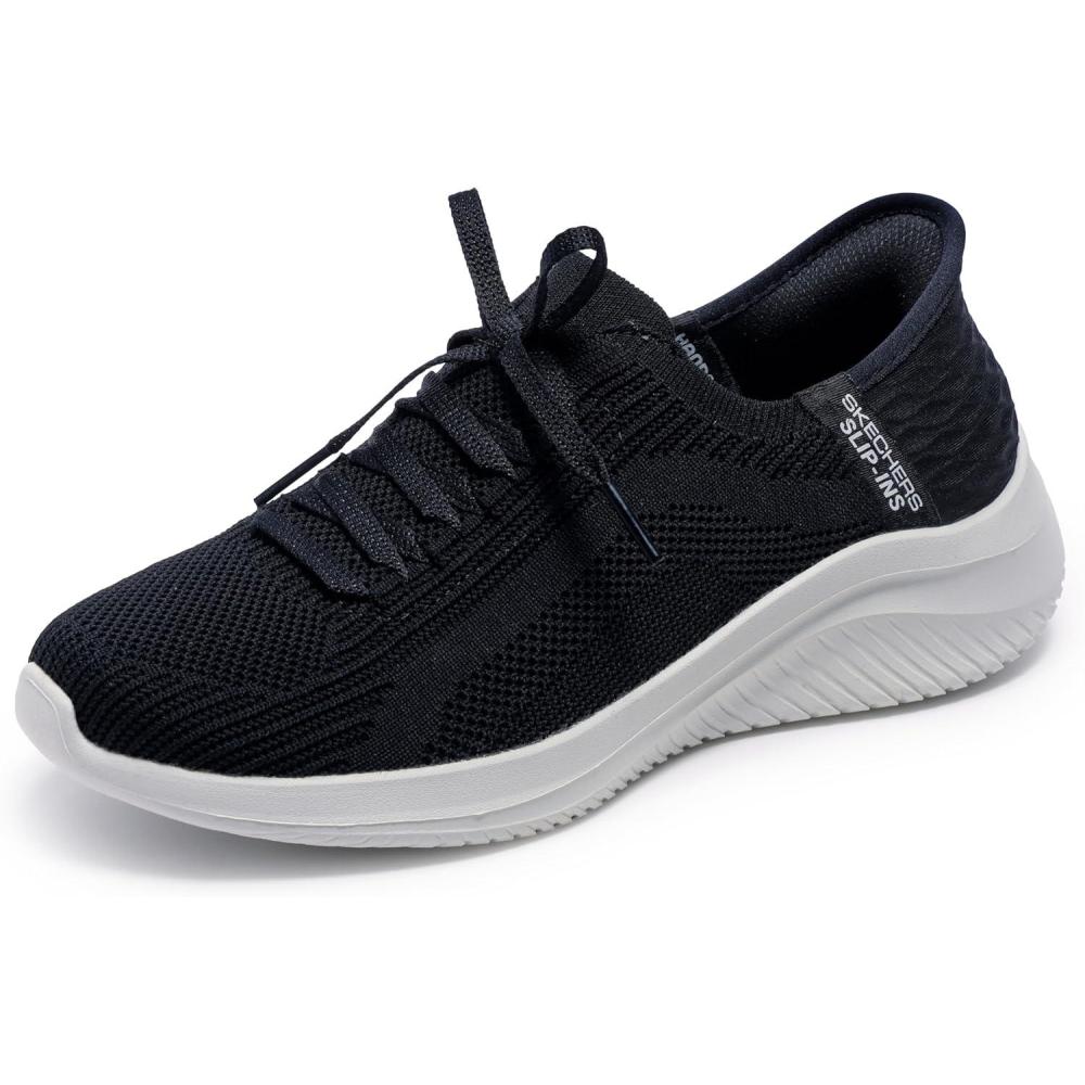 imageSkechers Womens Ultra Flex 30 Slipins SneakersBlackWhite