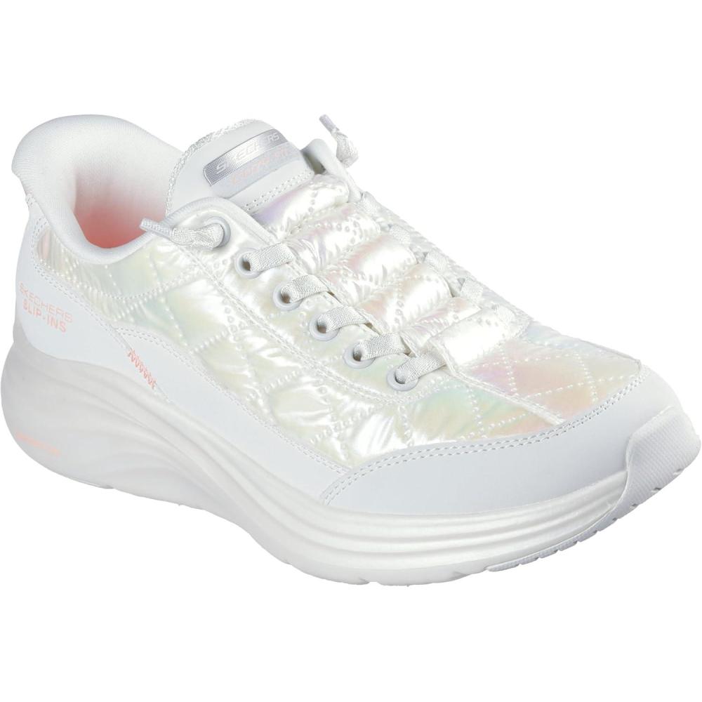 imageSkechers Womens Vapor Foam Hands Free SlipinsWhiteMulti