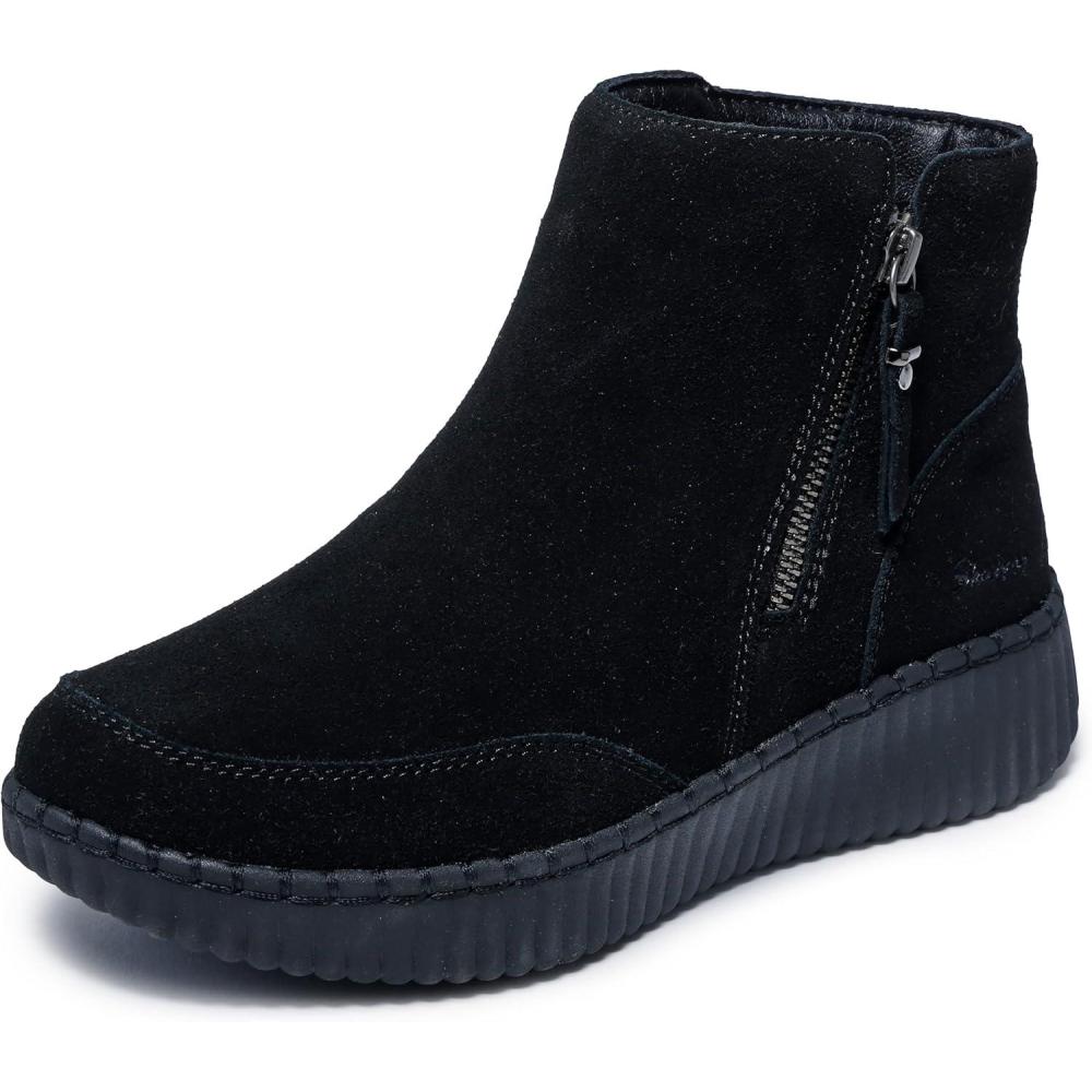 imageSkechers Womens Wilshire BLVDWeekend Crush Ankle BootBlackBlack