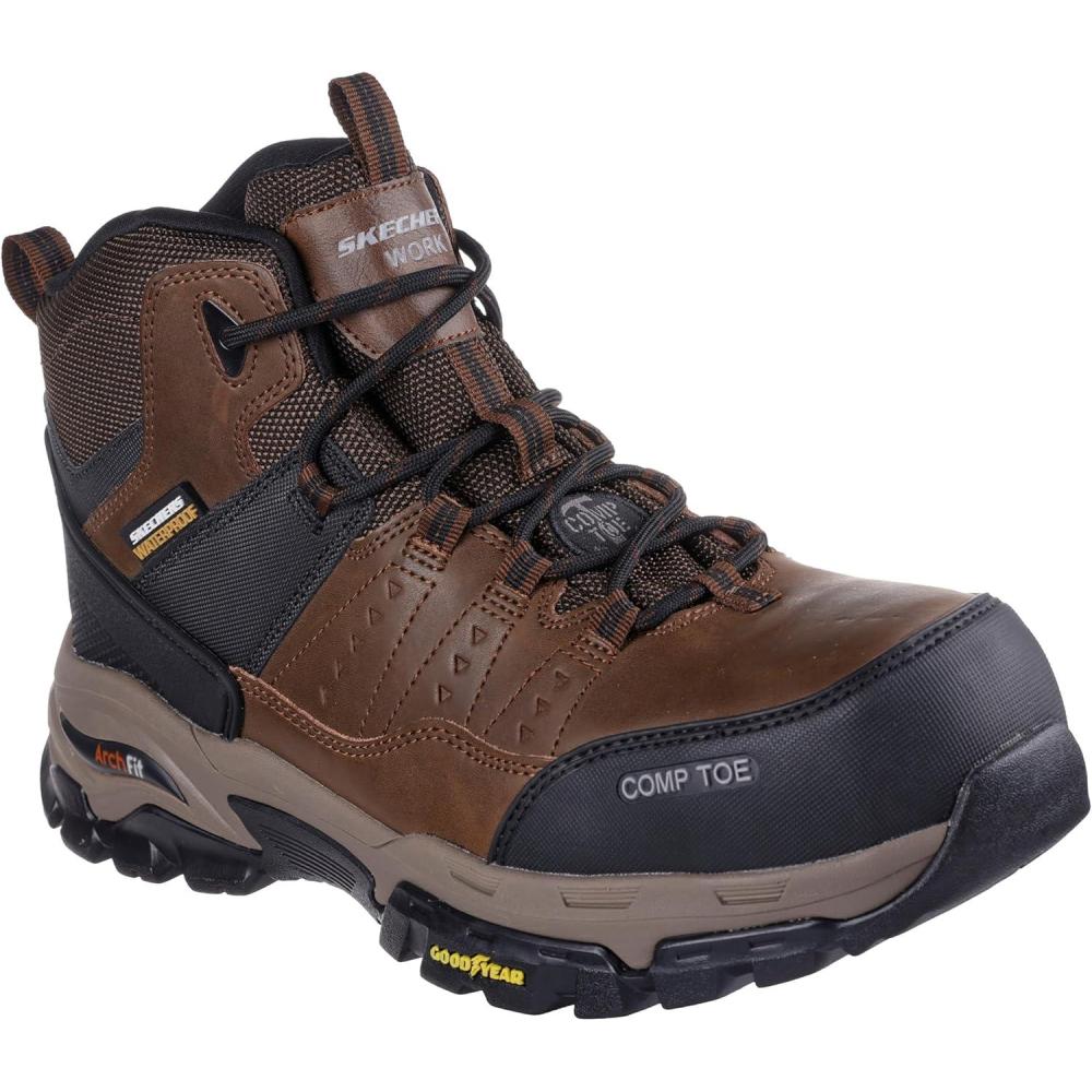 imageSkechers mens Arch Fit Tarver Composite ToeBrbk
