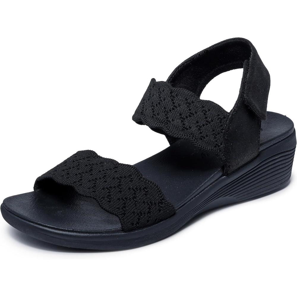 imageSkechers womens Arya on the RiseBlackBlack