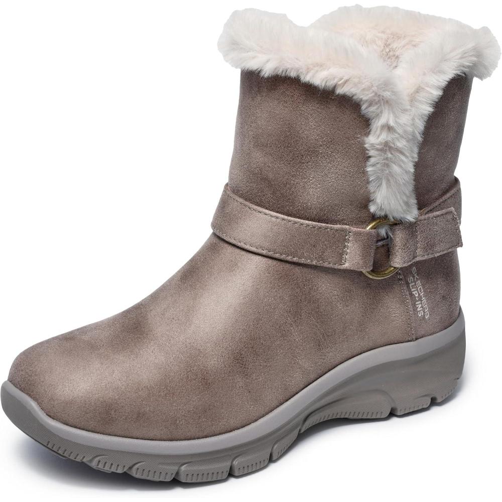 imageSkechers womens Easy Going Dreamers Move Hands Free SlipinsDark Taupe