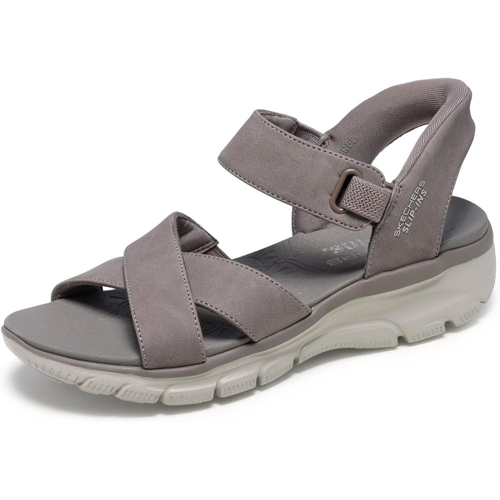 imageSkechers womens Easy Going Somewhere SunnyTaupe