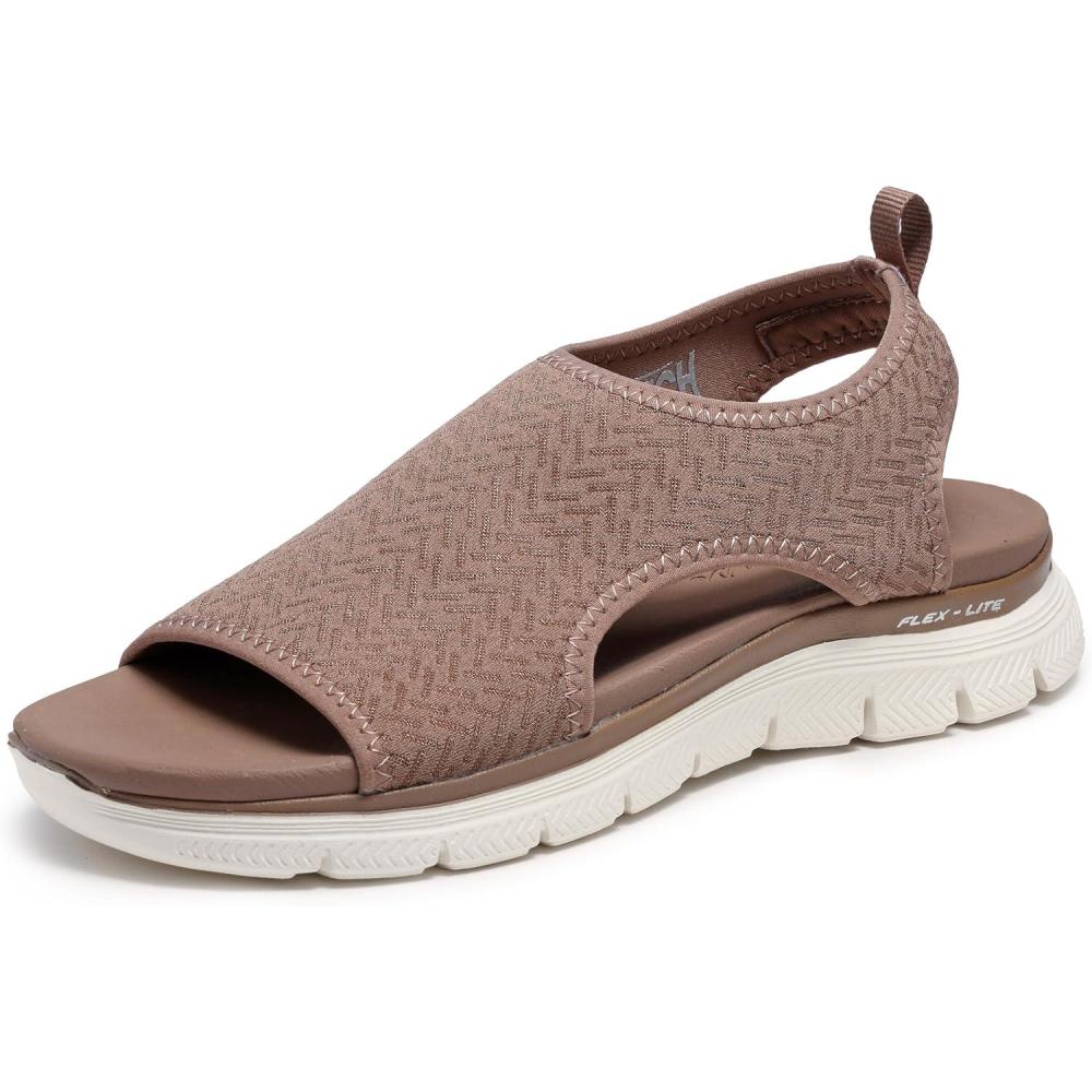 imageSkechers womens Flex Appeal 40 Livin in ThisMocha