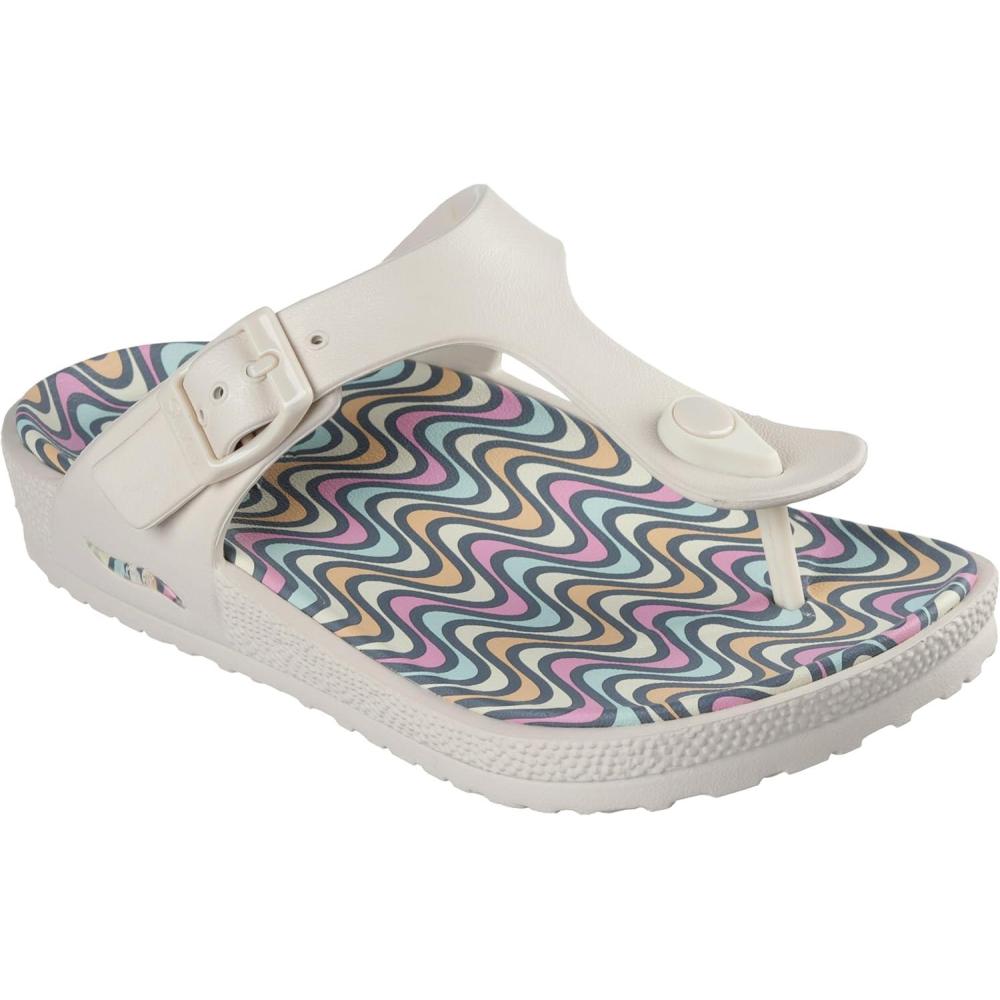 imageSkechers womens Foamies Arch Fit Cali Breeze 20 GoldenNatural