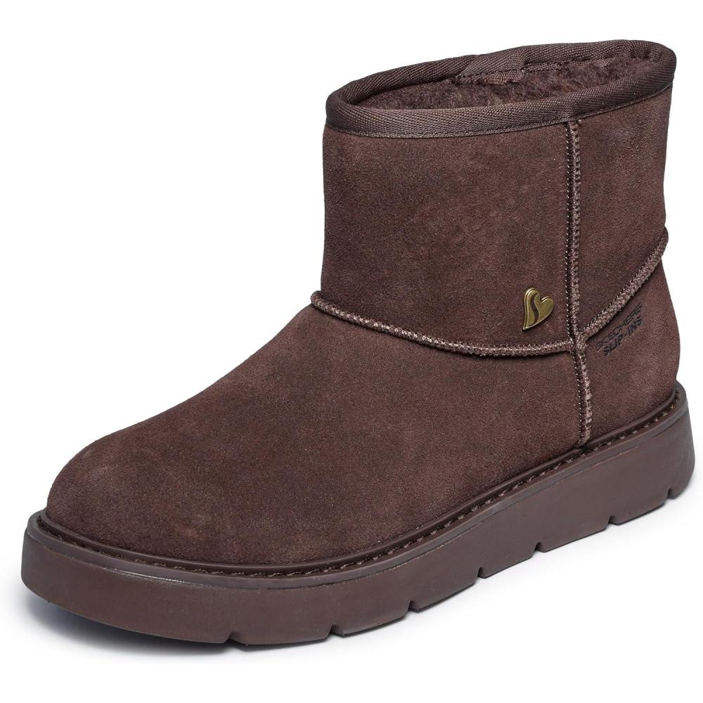 imageSkechers womens Keepsakes Cozy Cozy Shorty Hands Free SlipinsChocolate